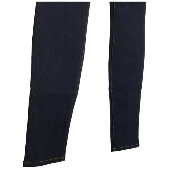 New L’Agence Womens Size 25 Mid Rise Skinny Jeans Dark Wash Denim Blue - Picture 4 of 7